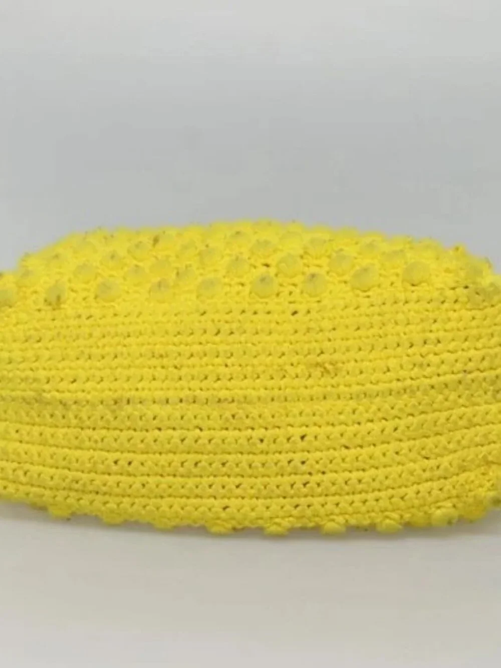 FENDI Shoulder Bag Wool Yellow Auth BD1221 - Picture 5 of 16